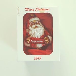 Supreme Santa ornament from FW17 week 17 drop